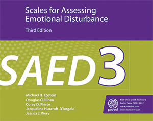 SAED-3: Scales for Assessing Emotional Disturbance-Third Edition, Complete Kit